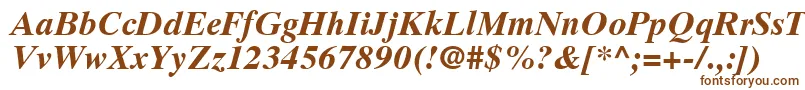 GrecoTenSsiBoldItalic Font – Brown Fonts