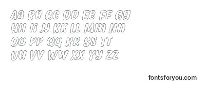 MyfridaHollowItalic Font