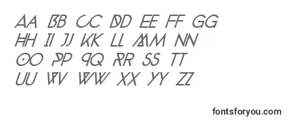 Review of the PhantomExtraItalic50 Font