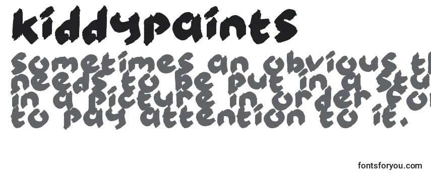 KiddyPaints-fontti