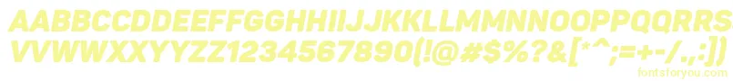 PantonBlackitaliccaps Font – Yellow Fonts