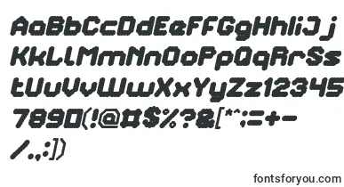  TheBrainItalic font