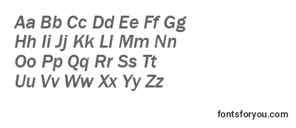 FranklinGothicMediumItalic-fontti
