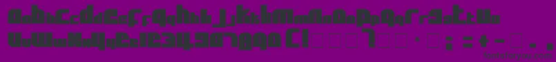Lisätietoja AlphaFlightSolidSmallCaps-fontista AlphaFlightSolidSmallCaps-fontti – mustat fontit violetilla taustalla
