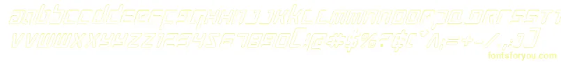 ProkofievOutlineItalic Font – Yellow Fonts