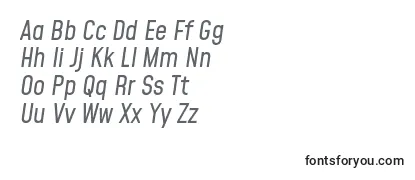 Обзор шрифта MohaveItalic