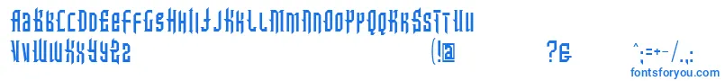 Intotheblue-Schriftart – Blaue Schriften