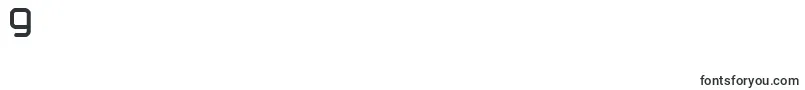 Obliviou-Schriftart – Schriften für die Ziffer 9