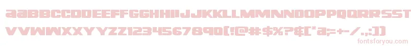 Righthandlukeexpand Font – Pink Fonts on White Background