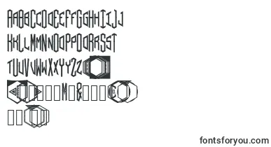 HexOrnate font