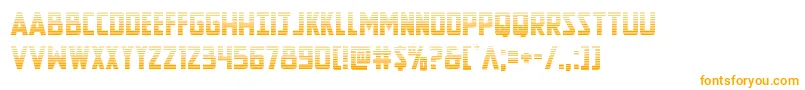 フォントNewcomictitlegrad – オレンジのフォント