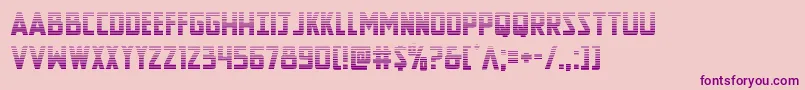 Newcomictitlegrad Font – Purple Fonts on Pink Background