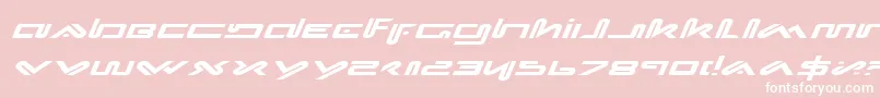 fuente XephyrExpandedItalic – Fuentes Blancas Sobre Fondo Rosa