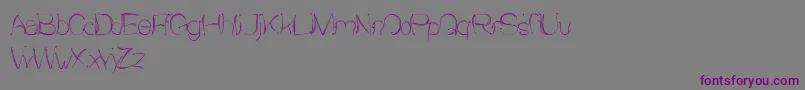 En savoir plus sur la police Sensation Police Sensation – polices violettes sur fond gris