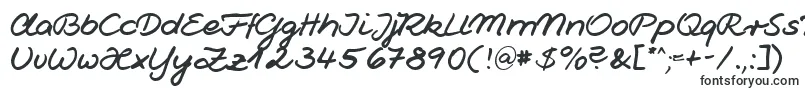 Шрифт HwJesco1Db – шрифты для стикеров