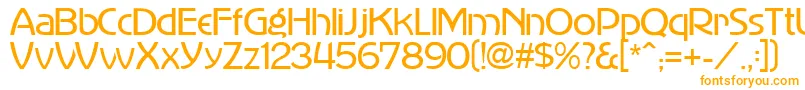 MadisonAvenue Font – Orange Fonts on White Background