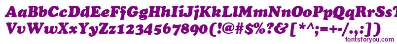 CookieItalic-fontti – violetit fontit