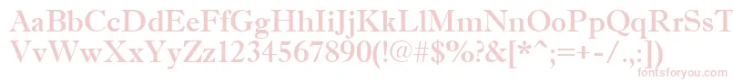 AAntiquetrady Font – Pink Fonts on White Background