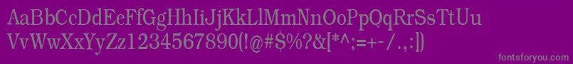 fuente Practiqua – Fuentes Grises Sobre Fondo Morado