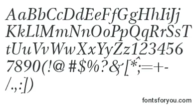  GameItalic font
