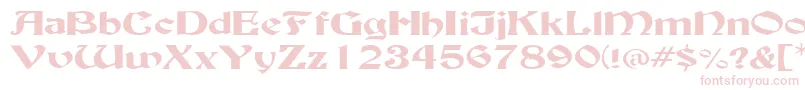Подробнее о шрифте BuckinghamwideRegular Шрифт BuckinghamwideRegular – розовые шрифты