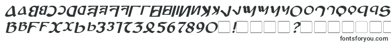 Шрифт AnayankaBoldItalic – OTF шрифты