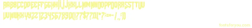 Amazdoomleft2 Font – Yellow Fonts