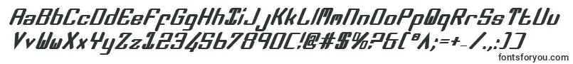 ZeeLanceBoldItalic Font – Fonts for engraving