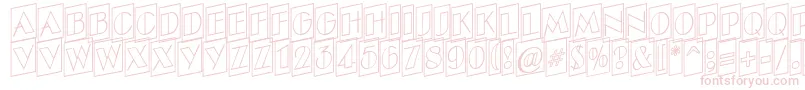 ABenttitulcmupotlnr Font – Pink Fonts on White Background