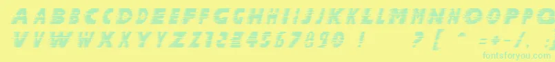 More about Halcit Font Halcit Font – Green Fonts on Yellow Background