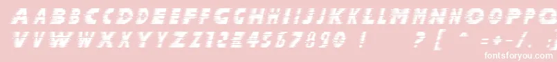More about Halcit Font Halcit Font – White Fonts on Pink Background