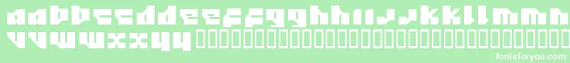 フォント12.20 – 緑の背景に白い文字