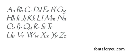 LilhvyItalic-fontti
