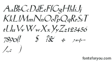  LilhvyItalic font