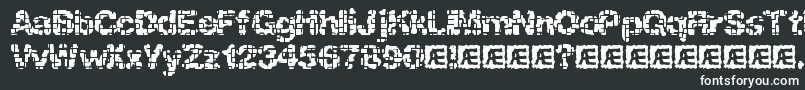 Шрифт Katalyst Inactive Brk – белые шрифты