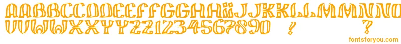 JmhFelizOut Font – Orange Fonts