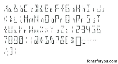  SupernovaDisplay font