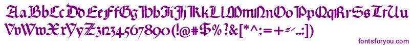 Gotischemissalschrift Font – Purple Fonts