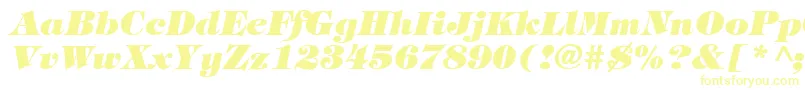 TiffanyHeavyItalic Font – Yellow Fonts