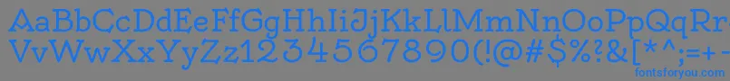 More about OldenburgRegular Font OldenburgRegular Font – Blue Fonts on Gray Background