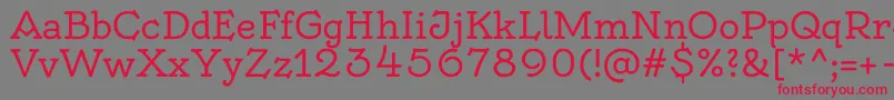 Подробнее о шрифте OldenburgRegular Шрифт OldenburgRegular – красные шрифты на сером фоне