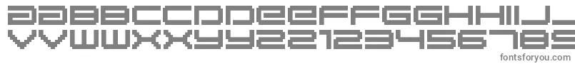 BmGaiaA10 Font – Gray Fonts on White Background