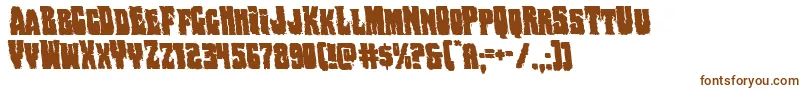 Bogbeastleft Font – Brown Fonts