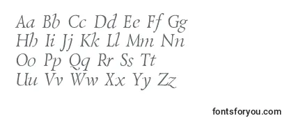 LazurskiItalic-fontti