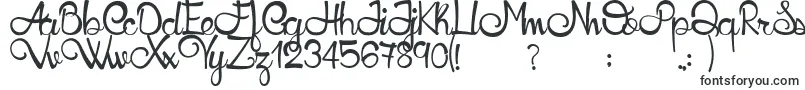 Honeyllamademo-Schriftart – Schriftarten, die mit H beginnen