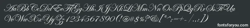 EdwardianScriptItc Font – White Fonts