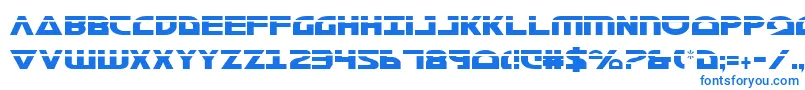 Morsenkv2cl Font – Blue Fonts on White Background