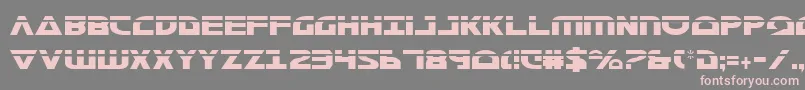 Morsenkv2cl Font – Pink Fonts on Gray Background