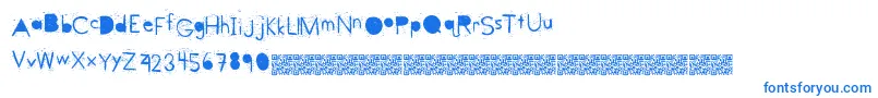 Bangparty Font – Blue Fonts