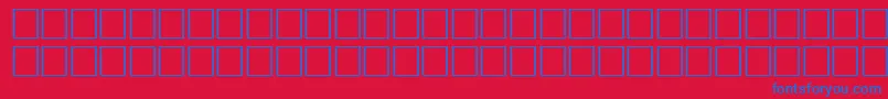 fuente ArrowsneRegular – Fuentes Azules Sobre Fondo Rojo